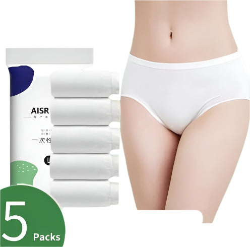 Intimates of Maternity Premium Disposable Cotton Underwear (Pack of 5)