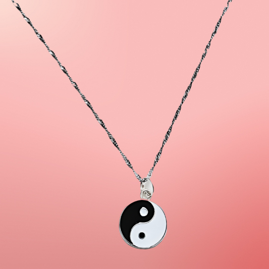 Yin Yang Tai Chi Day Night Fengshui Pendant