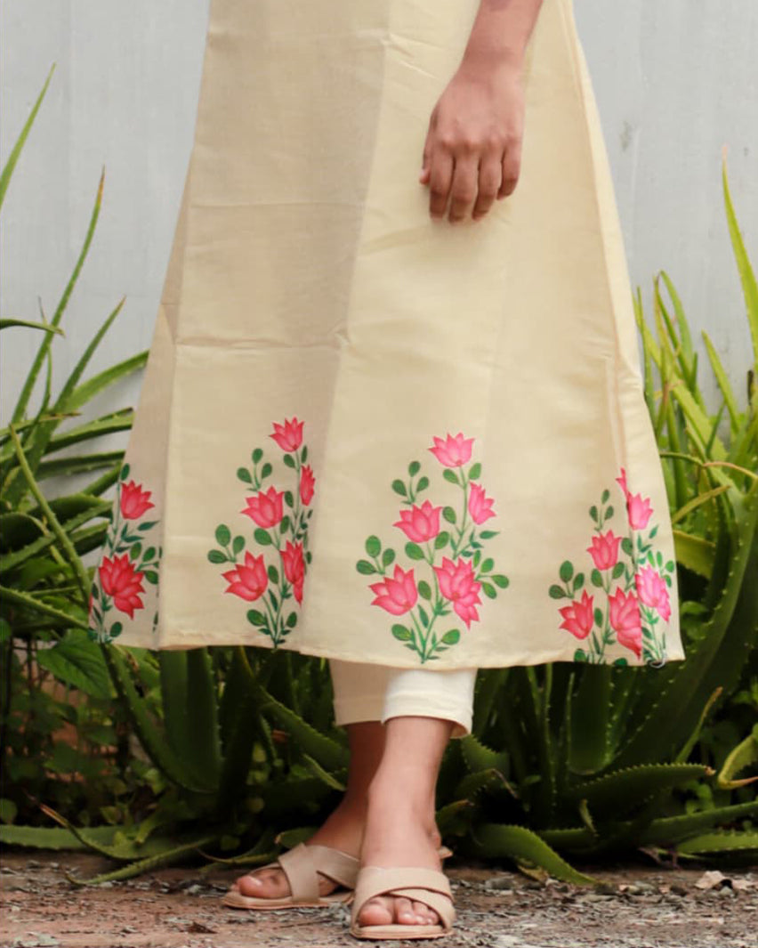 Lotus Print Top